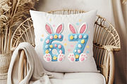 Crochet Six Seven Bunny Rabbit PNG, an Illustration by DreamCafeArt (Thumbnail 5 of 6)