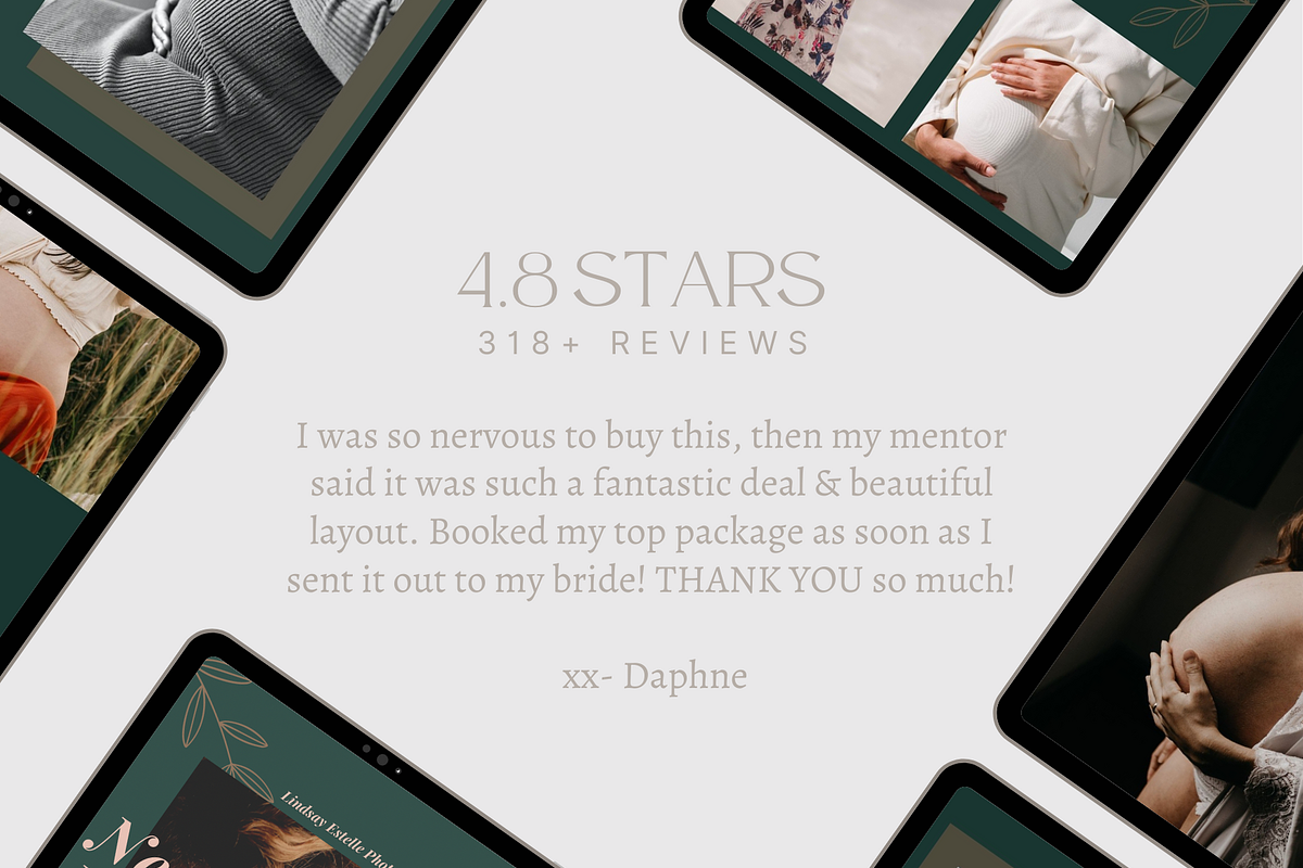 TEAL Maternity Photography Guide, a Magazine Template by Signature Edits (Photo 11 of 11)