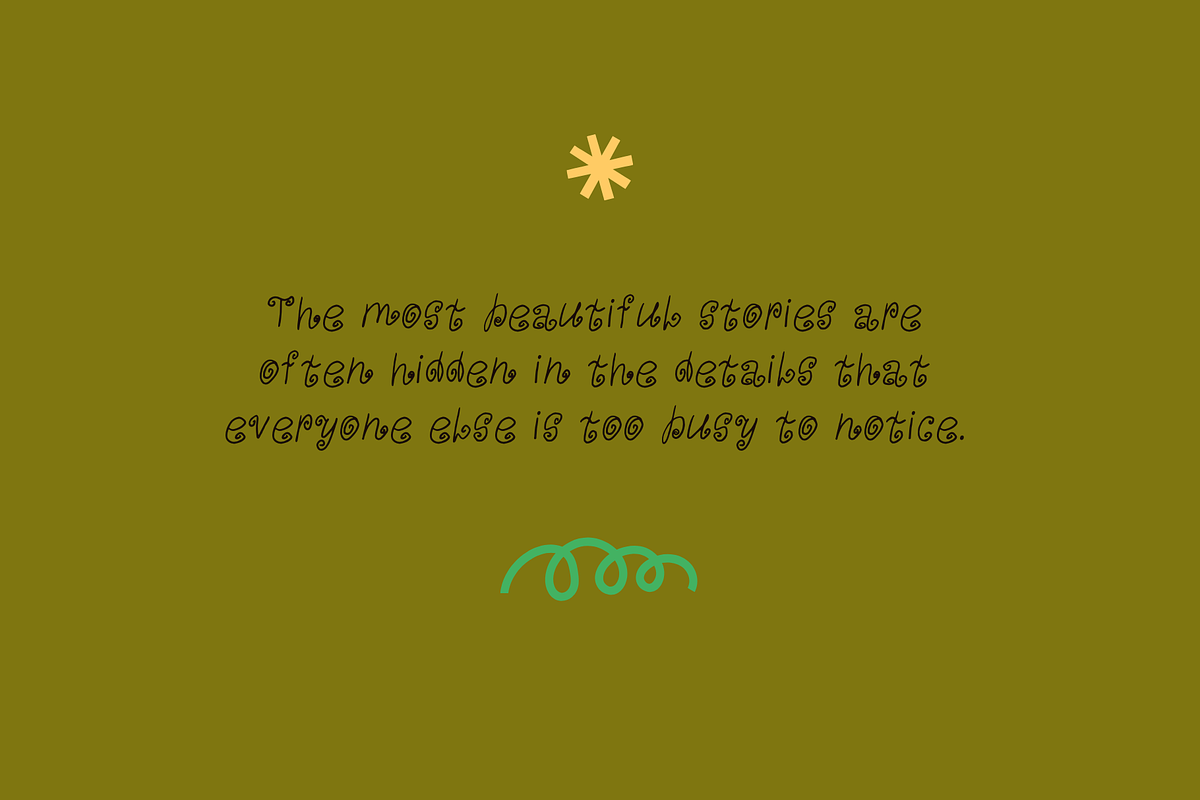 quirky whimsical playful font, a Handwritten Font by Ashiya Pixel (Photo 8 of 9)