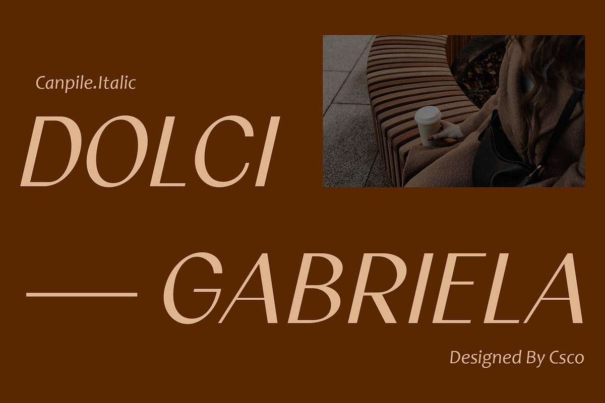 Canpile – Modern Font, a Sans Serif Font by Craft Supply Co. (Photo 3 of 8)