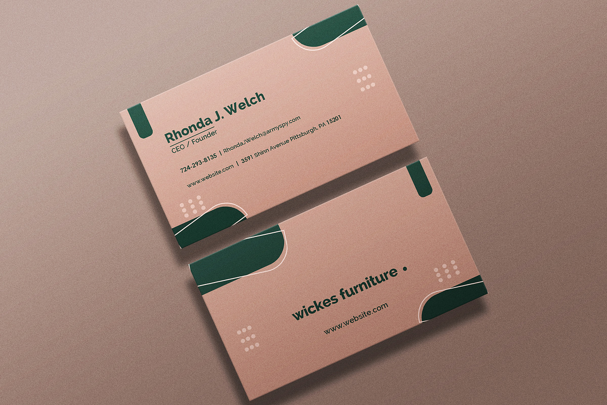 Minimal Business Card, a Business Card Template by designerzDukan (Photo 1 of 3)
