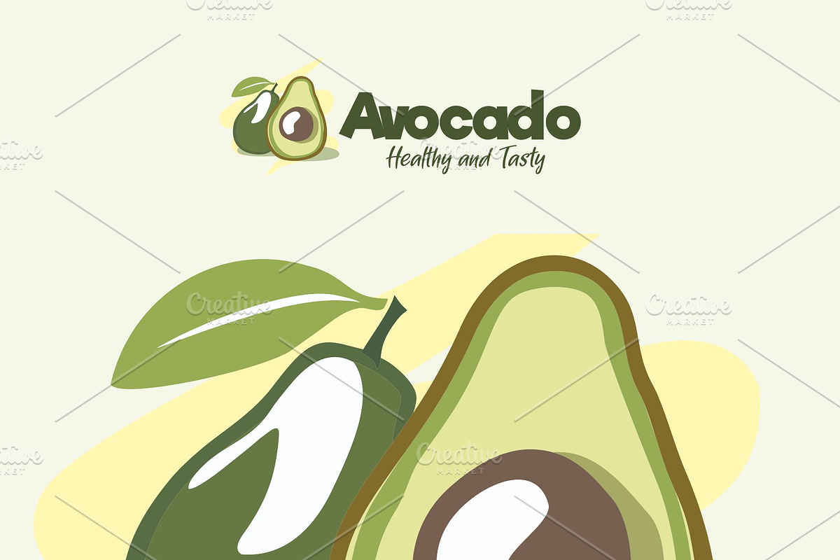 Avocado - Logo Template, a Branding & Logo Template by Igor Maric (Photo 2 of 2)