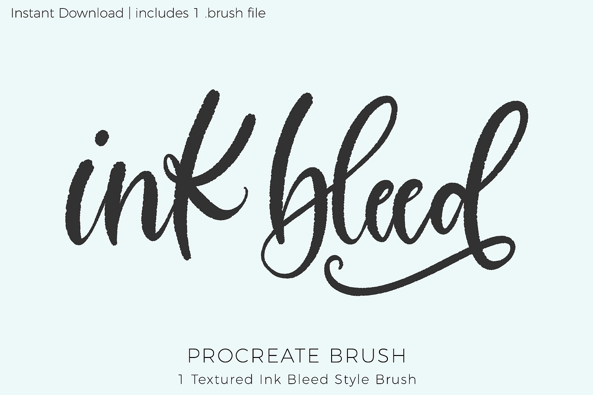 Procreate Lettering Brushes, a Brush Add-On by Beck McCormick (Photo 6 of 18)