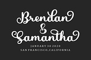 Fantasy Script, a Script Font by Bosstype Studio (Thumbnail 4 of 8)