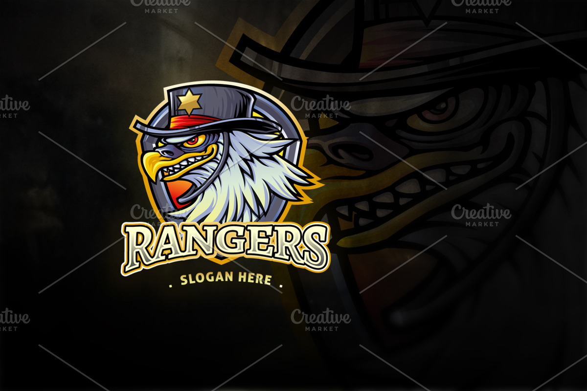 Ranger Marshall Griffin Logo, a Branding & Logo Template by Kongstones_std (Photo 3 of 4)