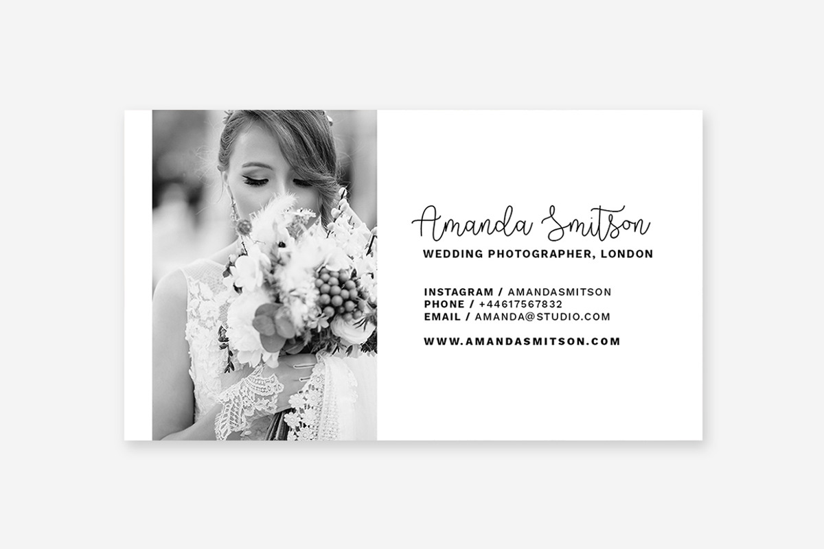 Business Card Template Photography, a Business Card Template by Fearless Confetti (Photo 4 of 5)