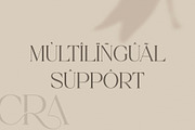 Craos - Beautiful Serif Font, a Serif Font by Aqeel_Art (Thumbnail 9 of 12)