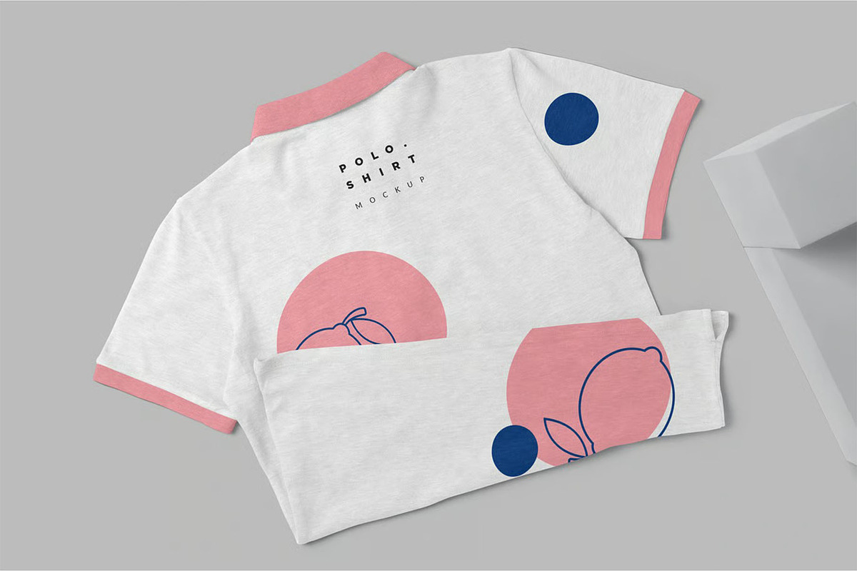 Polo Shirt Mockup, a Shirt Mockup by megostudi0 (Photo 5 of 7)