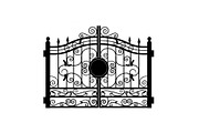 Ornate Wrought Iron Gate Vector Bund, an Illustration by Designs_River (Thumbnail 6 of 47)
