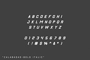 Calabasas | Display Font Family, a Sans Serif Font by Pixel Supply Co. (Thumbnail 12 of 17)