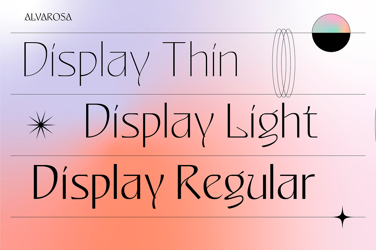 Alvarosa, a Sans Serif Font by Adam Fathony (Photo 2 of 17)