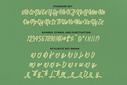 Raydric Script + Shadow outline, a Script Font by HanzelSpace Studio (Thumbnail 9 of 9)