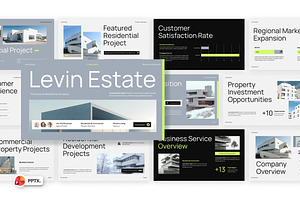 Modern Real Estate PowerPoint, a Presentation Template by Loin Studio