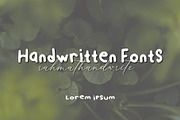 Handwritten Fonts, a Handwritten Font by RAHMAT (Thumbnail 3 of 4)