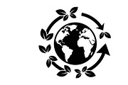 earth care symbol silhouettes, an Illustration by Amazin_art (Thumbnail 28 of 31)