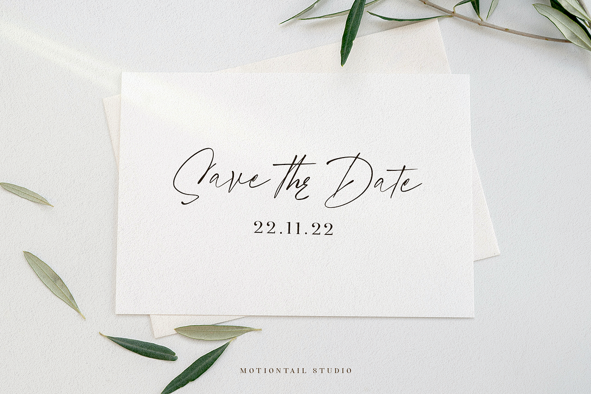 Mariyam, a Script Font by Motiontail Studio (Photo 2 of 12)