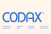 Codax Corporate Minimal Modern Font, a Sans Serif Font by roomspace creative lab (Thumbnail 1 of 10)