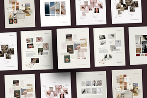 BRAND MOODBOARD Canva Templates