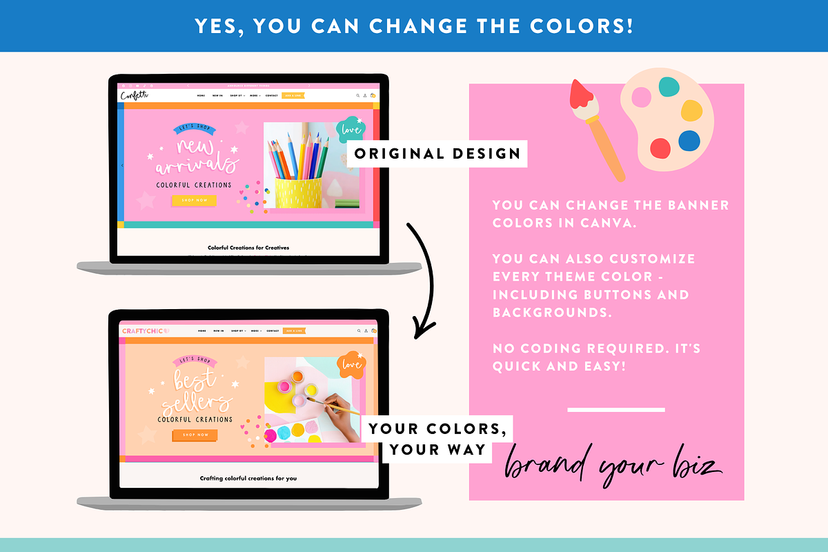 Colorful Shopify Theme | Confetti, a Shopify Template by Design Pixie (Photo 8 of 11)