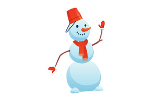 Winter nature design element, an Illustration by Things for designers