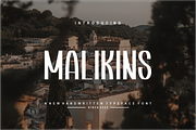 Malikins, a Font by puji_hartono (Thumbnail 1 of 5)
