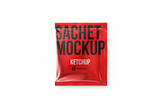 Wet Wipes Sachet Mockup, a Packaging Mockup by easymock (Thumbnail 8 of 8)