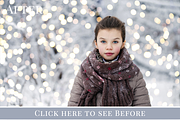Christmas Bokeh photo overlays, an Object Graphic by BrownLeopard (Thumbnail 6 of 8)