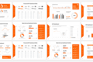 KPI Dashboard Presentation Keynote