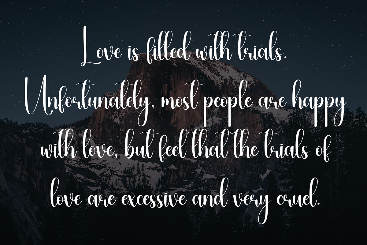 Astrology | Script Font, a Handwritten Font by Scratchones (Photo 6 of 9)