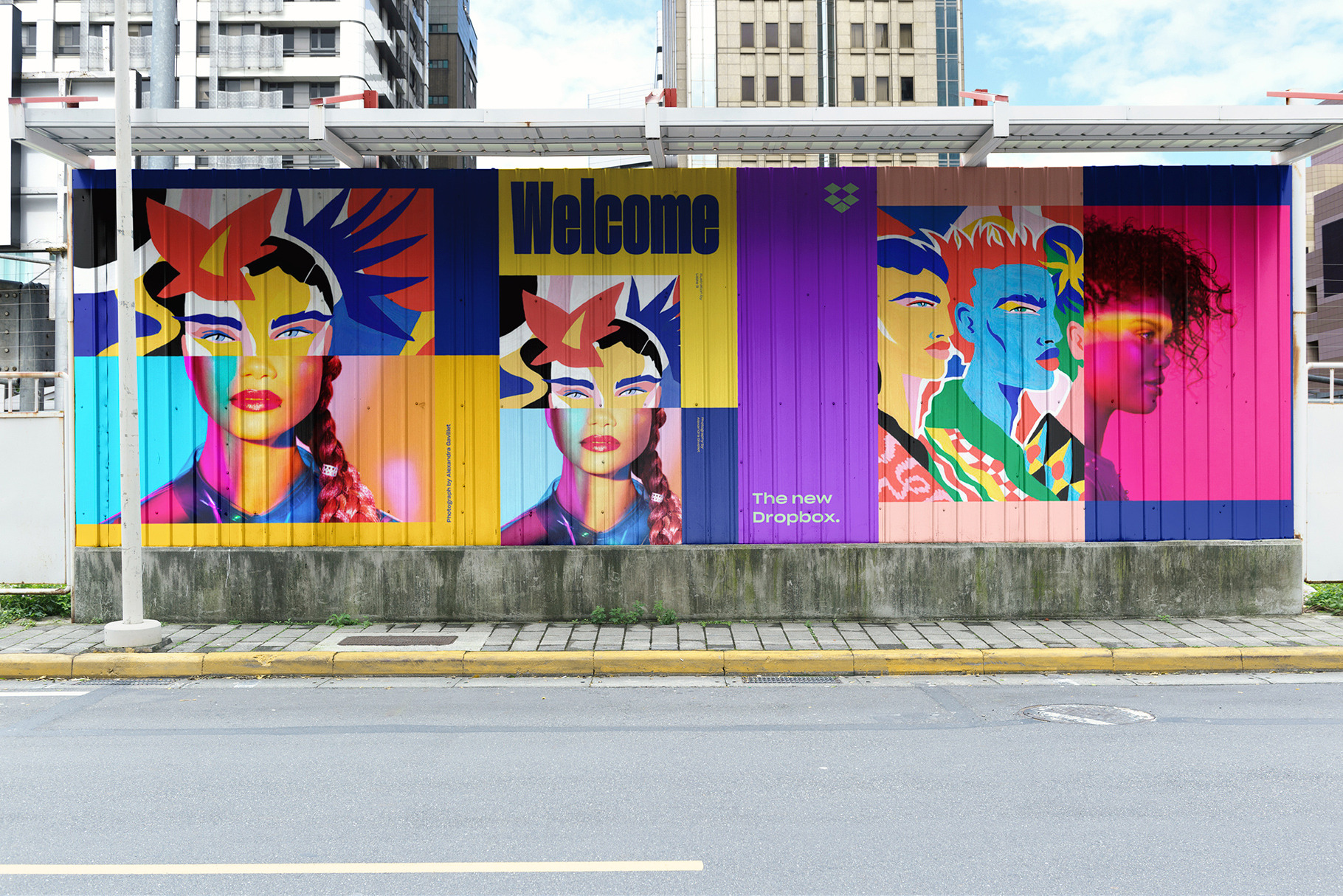 Urban Street Mockup - PSD, an Advertising Mockup by Asylab