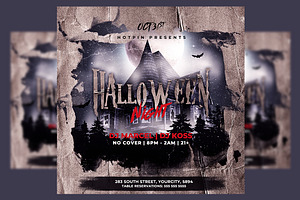 Halloween Flyer Template, a Flyer Template by Hotpin