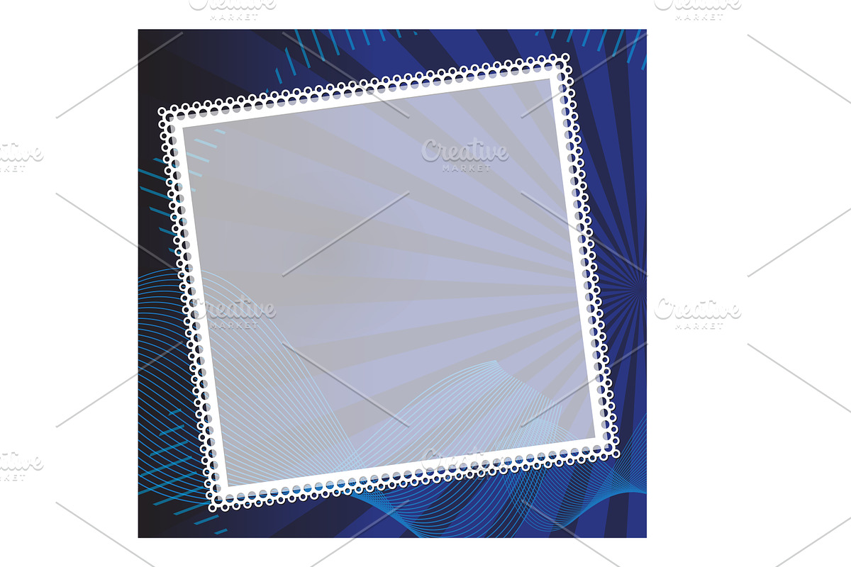 Vector photo frame, a Texture Illustration by Sunny | Creative Market