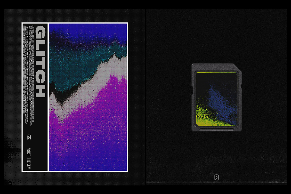 Glitch 008, a Texture Graphic by the7dew (Photo 3 of 5)
