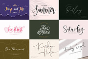 Handwritten Font Bundle Vol 1, a Script Font by etigletters (Thumbnail 2 of 5)