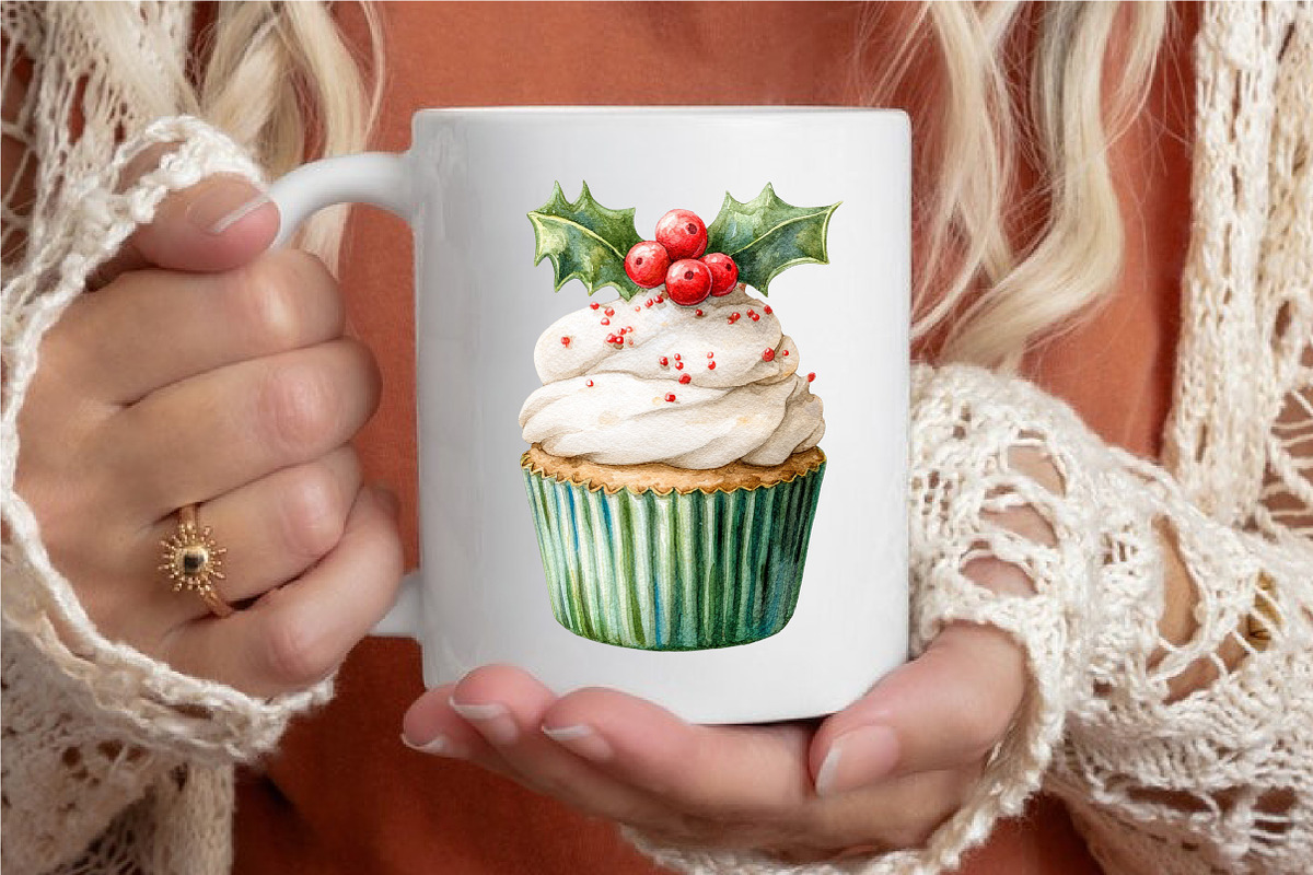 Pastel Christmas Clipart, an Illustration by designcity5 (Photo 4 of 5)