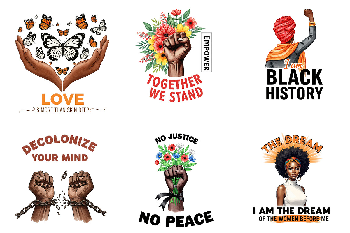 Empowerment and Pride Art Collection, an Illustration by DreamArtGraphic (Photo 4 of 5)