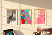 RETRO NOSTALGIA | Frame Mockup set, a Household Mockup by yuliyuri.studio (Thumbnail 6 of 14)