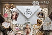 Vintage Lace, Bows & Pearls, an Object Graphic by Lana Elanor (Thumbnail 10 of 12)