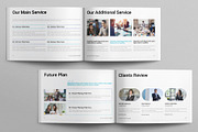 Company Profile Template Landscape, a Brochure Template by E-Type (Thumbnail 5 of 7)