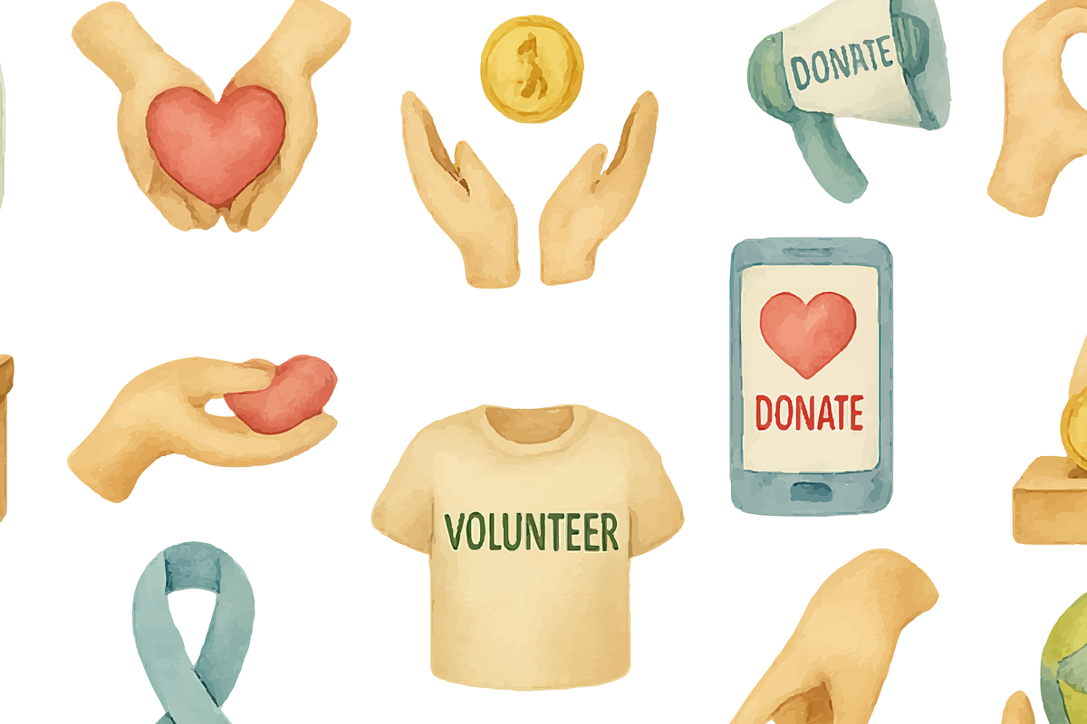 Charity Donation Set, an Object Graphic by RT Studio (Photo 4 of 4)