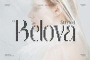 CS Belova Stitched, a Serif Font by Craft Supply Co. (Thumbnail 1 of 8)