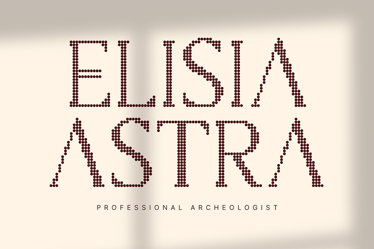 CS Yaeger Disco, a Serif Font by Craft Supply Co. (Photo 4 of 8)