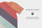 V-Neck T-Shirt Apparel Mockups, a Shirt Mockup by Photific (Thumbnail 5 of 5)
