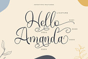 Henita, a Script Font by sabrcreative (Thumbnail 2 of 9)
