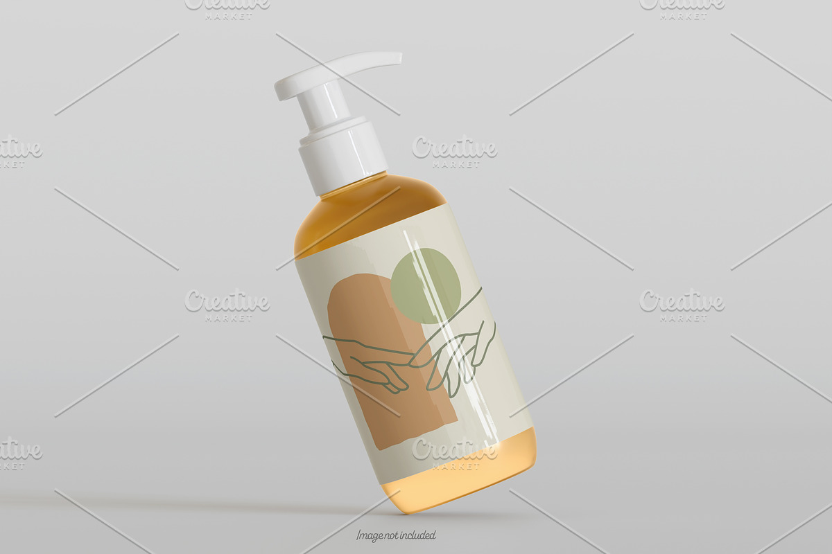 Bottle pump mockup bundles, a Cups & Container Mockup by Ambo Ampeng (Photo 3 of 22)