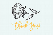 Floral Clipart Hand Drawn Bundle, an Illustration by Hannah Eliza Studio (Thumbnail 7 of 7)