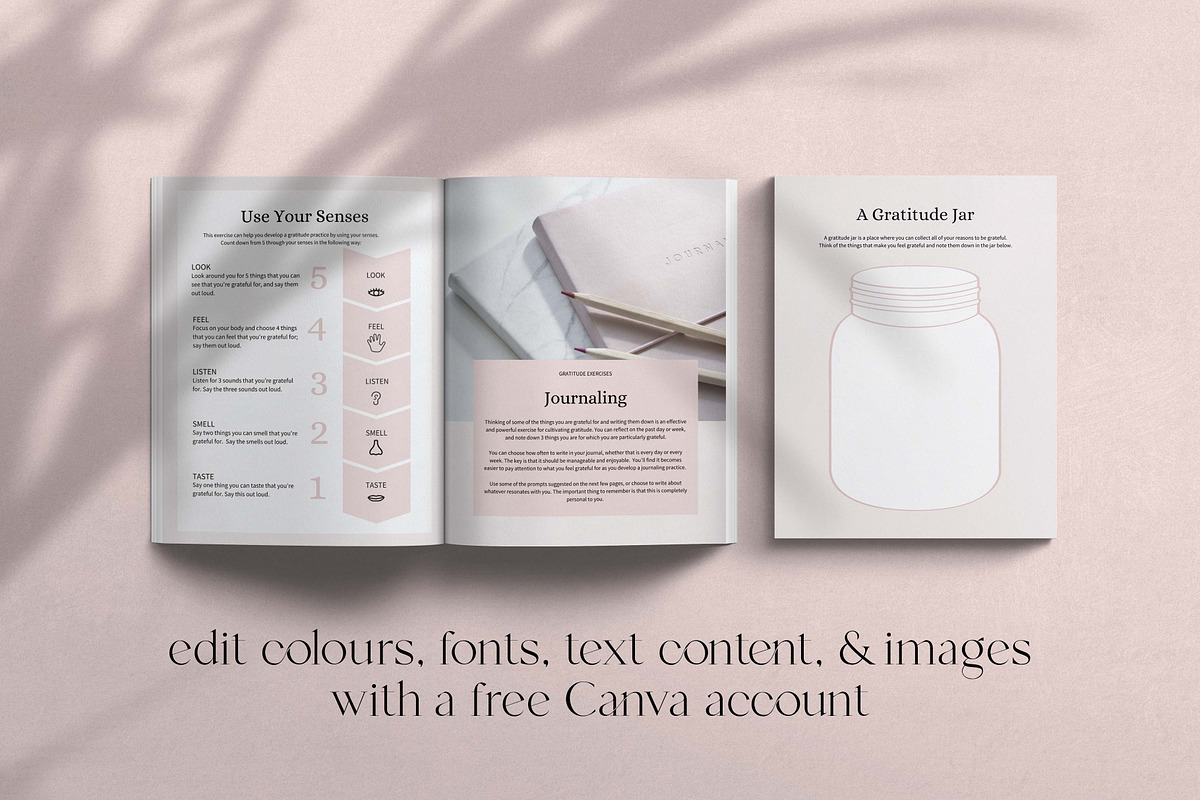 Gratitude Course Creator Canva, a Templates & Theme by Miri Campbell (Photo 15 of 15)