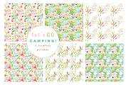 Let's go Camping Watercolor Set, an Illustration by Tatiana Troian (Thumbnail 6 of 7)