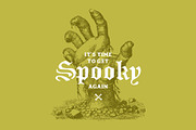 Vintage Halloween Illustrations, a Seasonal Illustration by Graphic Goods (Thumbnail 2 of 12)