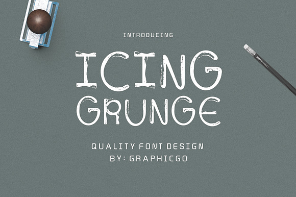 IcingGrung Font preview 4